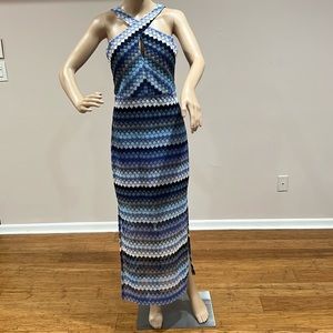Best beach dress in all shades of blue by Guess.